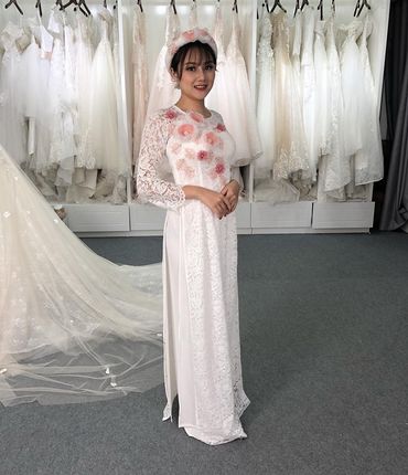 Áo dài cưới - CAMILE BRIDAL - Hình 11