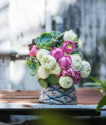 Hoa cưới từ sen - Flowers by Minh Châu - Tây Ninh - Hình 5