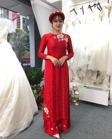 Áo dài cưới - CAMILE BRIDAL - Hình 13