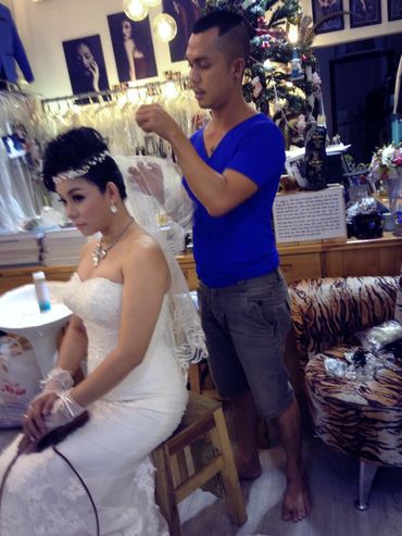 Minh hoa make up co dau thuc te ngay cuoi - Stephen Lee Makeup Studio - Hình 12