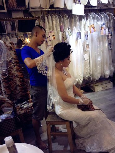 Minh hoa make up co dau thuc te ngay cuoi - Stephen Lee Makeup Studio - Hình 13