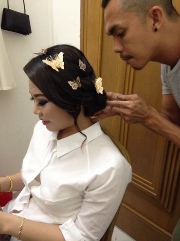 Minh hoa make up co dau thuc te ngay cuoi - Stephen Lee Makeup Studio - Hình 23