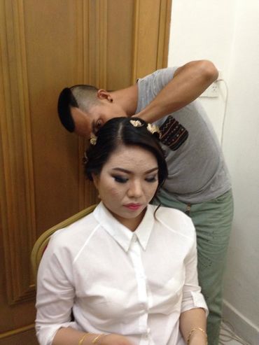 Minh hoa make up co dau thuc te ngay cuoi - Stephen Lee Makeup Studio - Hình 27