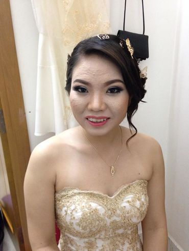 Minh hoa make up co dau thuc te ngay cuoi - Stephen Lee Makeup Studio - Hình 30