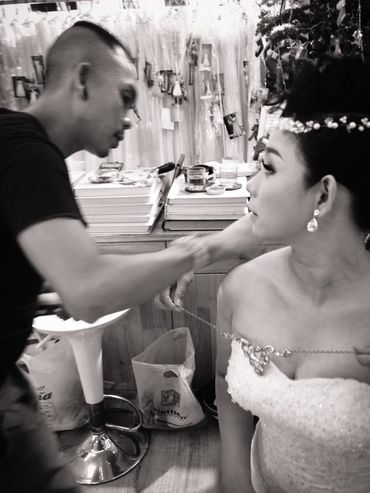 Minh hoa make up co dau thuc te ngay cuoi - Stephen Lee Makeup Studio - Hình 8