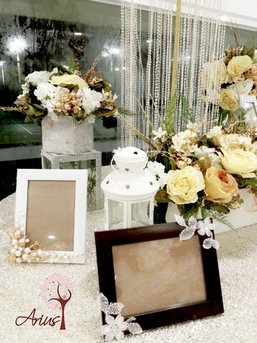 Trang trí nhà hàng Vạn Hoa Cầu Giấy - Arius Wedding &amp; Flower - Hình 5