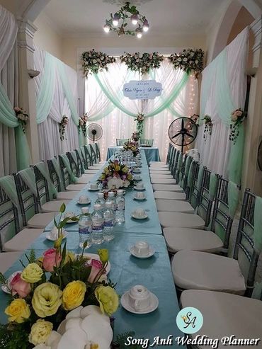 Mint Colour - Lễ Ăn hỏi Thảo Uyên - Lê Duy - Song Anh Wedding & Events - Hình 3