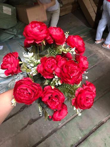 Hoa vải cao cấp - Midori Shop - Phụ kiện trang trí ngành cưới - Hình 128