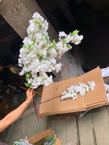 Hoa vải cao cấp - Midori Shop - Phụ kiện trang trí ngành cưới - Hình 80
