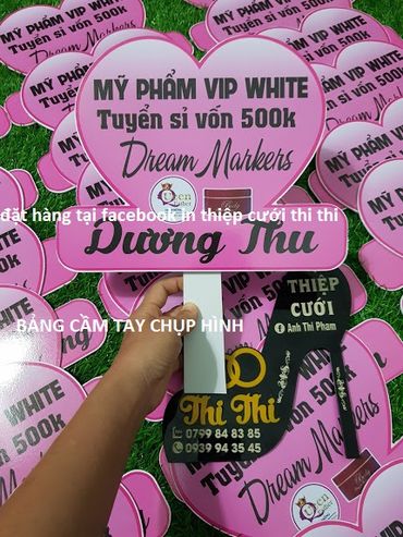 hashtag cầm tay chụp hình, hashtag cầm tay chụp ảnh, bảng quảng cáo cầm tay, hashtag sự kiện, hashtag checkin giá rẻ tại Cần Thơ - IN THIỆP CƯỚI CẦN THƠ GIÁ RẺ THI THI - Hình 6