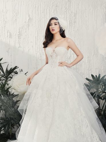 Á hậu Tú Anh đẹp thuần khiết trong BST váy cưới 2017 của Hacchic Bridal - Hacchic Bridal - Hình 15