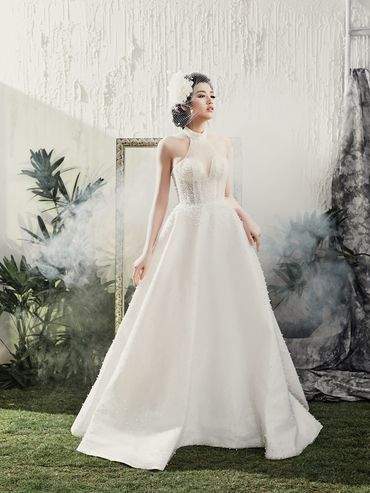 Á hậu Tú Anh đẹp thuần khiết trong BST váy cưới 2017 của Hacchic Bridal - Hacchic Bridal - Hình 21