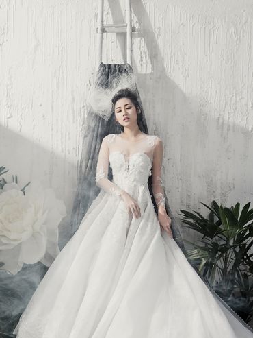 Á hậu Tú Anh đẹp thuần khiết trong BST váy cưới 2017 của Hacchic Bridal - Hacchic Bridal - Hình 8