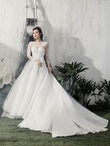 Á hậu Tú Anh đẹp thuần khiết trong BST váy cưới 2017 của Hacchic Bridal - Hacchic Bridal - Hình 7