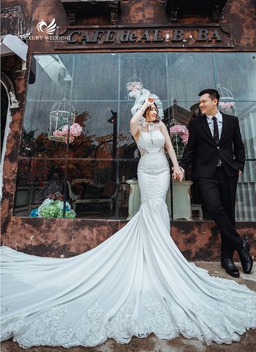 Cảnh tưởng gạnh tỵ của cặp đôi chụp ở phim trường Alibaba - Luxury Wedding Quận Phú Nhuận - Hình 16