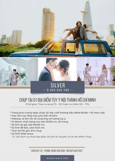 Silver - TuArt Wedding Ho Chi Minh - Hình 1