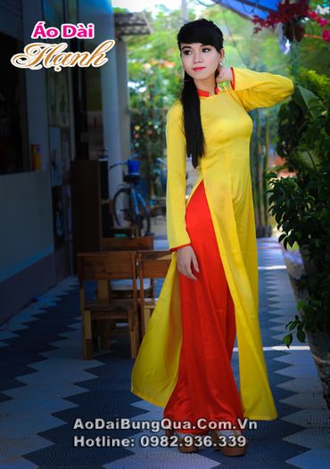 Áo dài bưng quả 2014 - Áo dài Hạnh - Hình 14