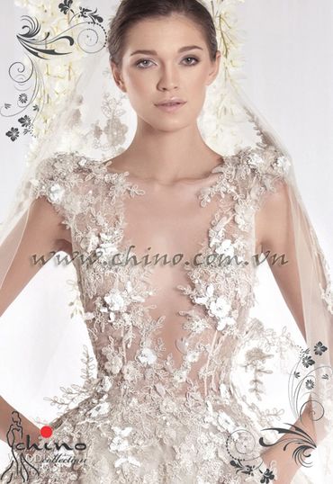 những mẫu áo cưới ,đắp ren 3D đẹp nhất 2015 - Chino_Bridal - Hình 11