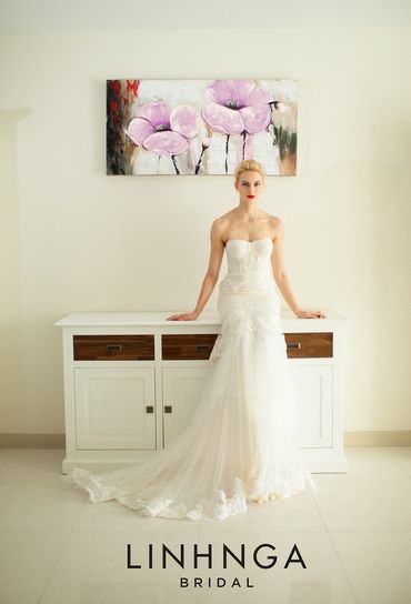 BỘ SƯU TẬP VÁY CƯỚI XUÂN 2015 CỦA LINH NGA BRIDAL - Linh Nga Bridal - Hình 19