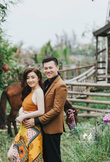 Cảnh tưởng gạnh tỵ của cặp đôi chụp ở phim trường Alibaba - Luxury Wedding Quận Phú Nhuận - Hình 18