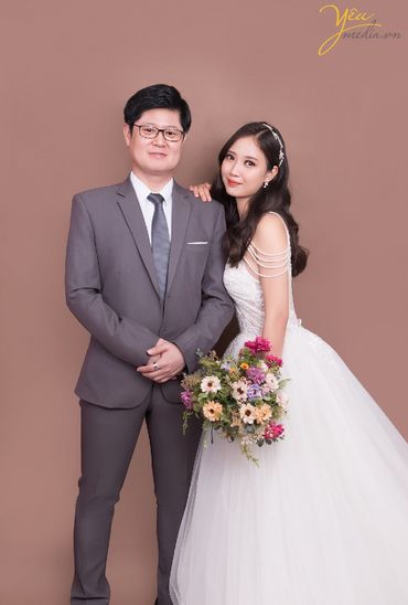 CHỤP ẢNH CƯỚI STUDIO CHO CẶP ĐÔI HÀN QUỐC - VIỆT NAM DỄ THƯƠNG - Yêu Media - Hình 6