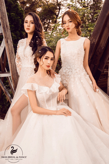 SỰ HOÀN HẢO ĐẾN TỪ THƯƠNG HIỆU VÁY CƯỚI CAO CẤP VÀ PHÙ THỦY MAKEUP ĐỈNH CAO - SWAN BRIDAL DE FIANCÉ - Hình 5