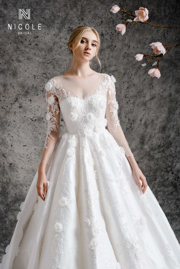 The best wedding dress of Novembre - Váy cưới Nicole Bridal - Hình 2