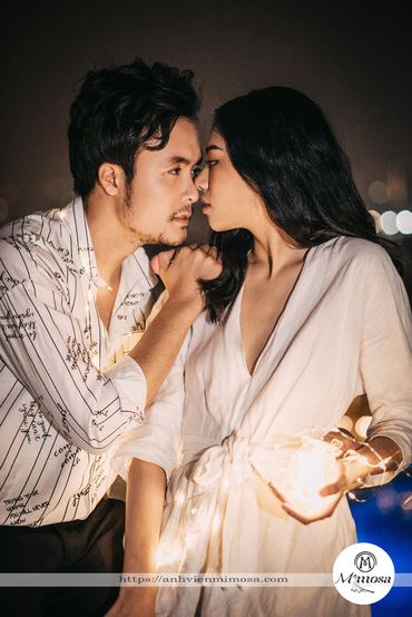 Album ảnh cưới đẹp Cafe trill và phim trường santorini pack - Mimosa Wedding - Hình 30