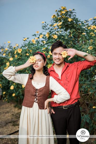 Album ảnh cưới đẹp Cafe trill và phim trường santorini pack - Mimosa Wedding - Hình 32