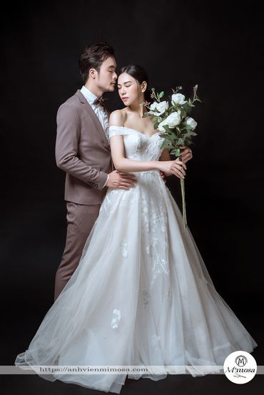 Album ảnh cưới đẹp Cafe trill và phim trường santorini pack - Mimosa Wedding - Hình 48