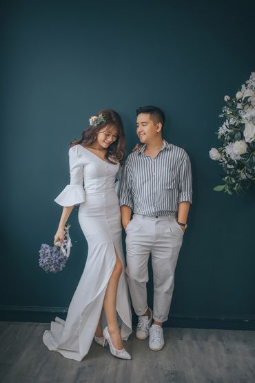 Ảnh cưới phông Hàn Quốc phim trường Endee Garden - Ngan Vo Studio - Hình 2