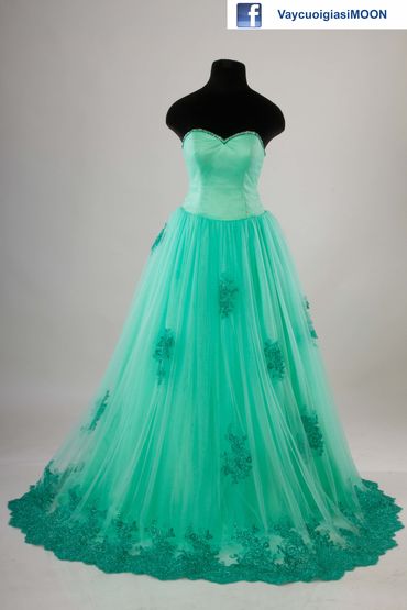 Bộ sưu tập váy cưới tháng 5/2015 - Váy màu - Áo cưới Moon - Hình 12