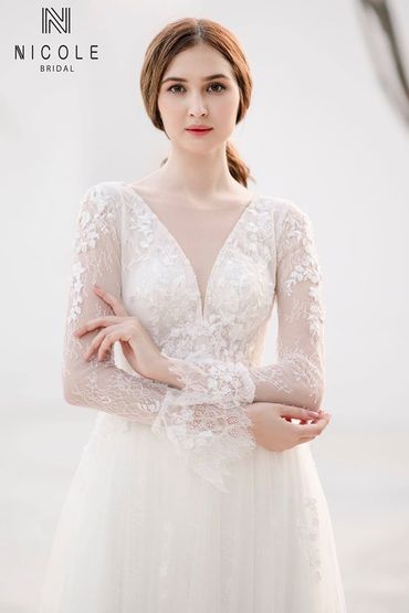 Back to Floral 2020 - Váy cưới Nicole Bridal - Hình 6