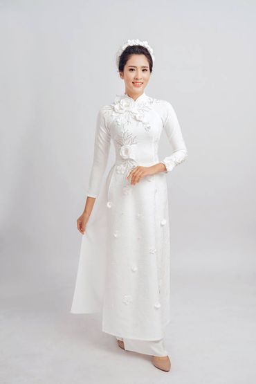 Áo dài cưới - CAMILE BRIDAL - Hình 9