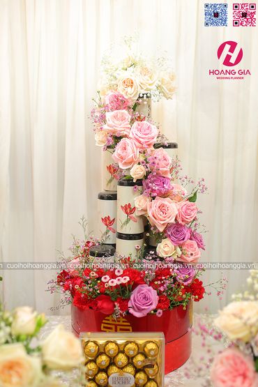 TRÁP ĂN HỎI SƠN MÀI 6 - Hoàng Gia Wedding planner - Hình 21