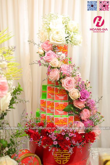 TRÁP ĂN HỎI SƠN MÀI 6 - Hoàng Gia Wedding planner - Hình 11