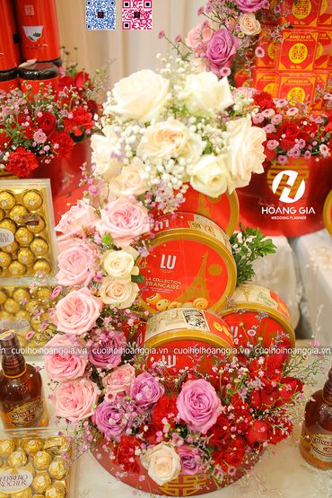 TRÁP ĂN HỎI SƠN MÀI 6 - Hoàng Gia Wedding planner - Hình 13