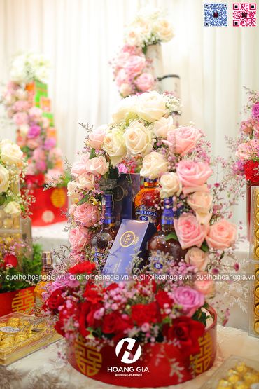 TRÁP ĂN HỎI SƠN MÀI 6 - Hoàng Gia Wedding planner - Hình 15