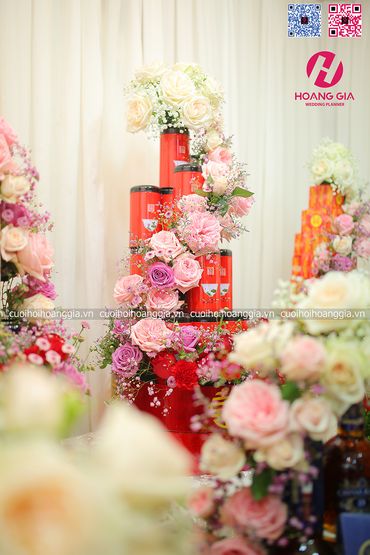 TRÁP ĂN HỎI SƠN MÀI 6 - Hoàng Gia Wedding planner - Hình 22