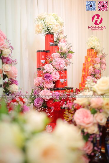 TRÁP ĂN HỎI SƠN MÀI 6 - Hoàng Gia Wedding planner - Hình 12