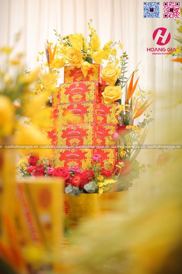 TRÁP ĂN HỎI SƠN MÀI 4 - Hoàng Gia Wedding planner - Hình 12