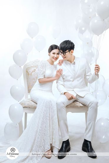 Album ảnh cưới concept bóng bay - Mimosa Wedding - Hình 6