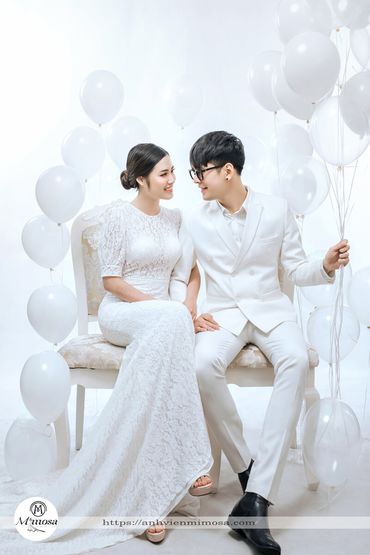 Album ảnh cưới concept bóng bay - Mimosa Wedding - Hình 5