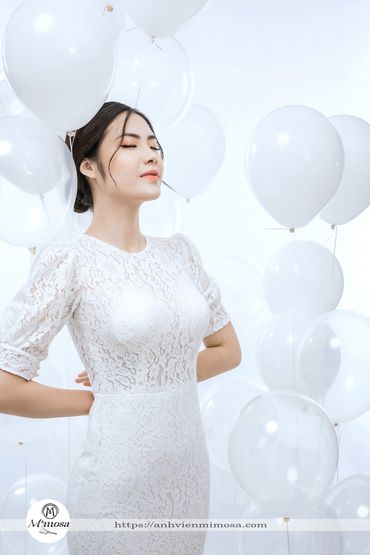 Album ảnh cưới concept bóng bay - Mimosa Wedding - Hình 8