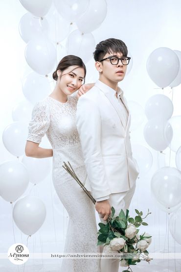 Album ảnh cưới concept bóng bay - Mimosa Wedding - Hình 3