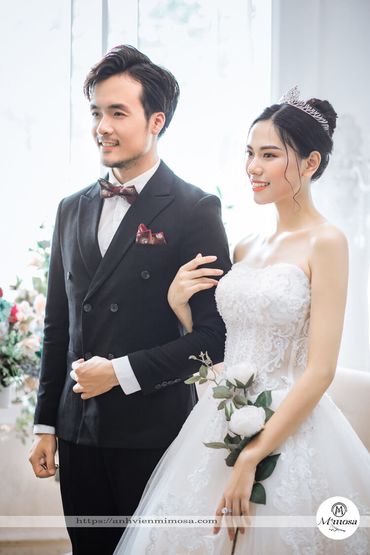Album ảnh cưới đẹp Cafe trill và phim trường santorini pack - Mimosa Wedding - Hình 22