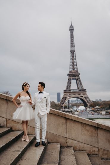 Ảnh cưới Paris mùa đông | Cecilia &amp; Melvin | Février Photography - Février Photography - Hình 23