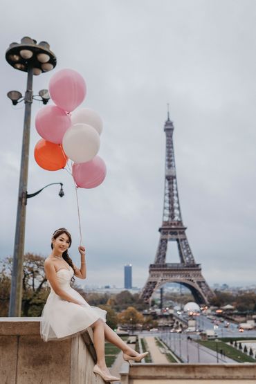 Ảnh cưới Paris mùa đông | Cecilia &amp; Melvin | Février Photography - Février Photography - Hình 2