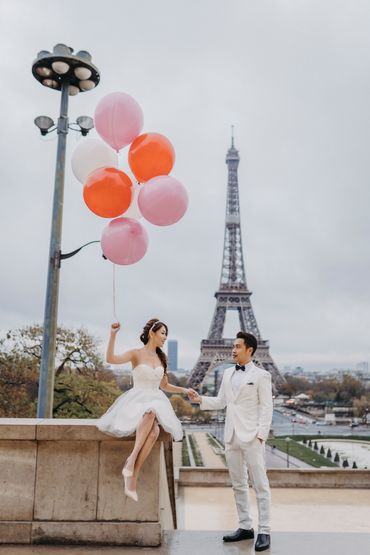 Ảnh cưới Paris mùa đông | Cecilia &amp; Melvin | Février Photography - Février Photography - Hình 3