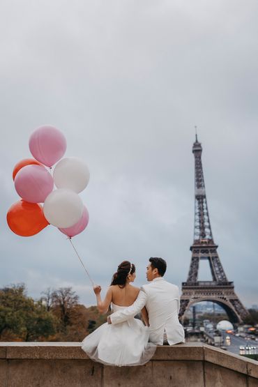 Ảnh cưới Paris mùa đông | Cecilia &amp; Melvin | Février Photography - Février Photography - Hình 19